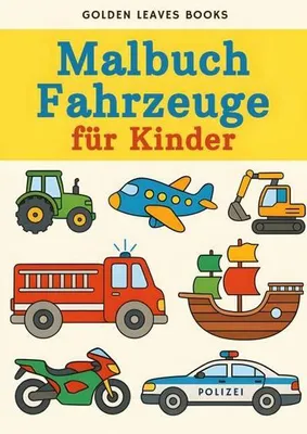 Produktbild von Fahrzeuge Malbuch für Kinder