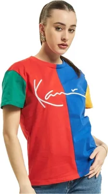 Produktbild von T-Shirt Karl Kani KKWQ12150-RED für Damen