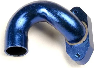 Produktbild von Traxxas Motorkrümmer blau