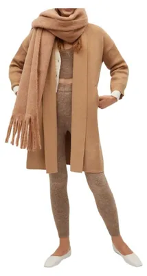 Immagine prodotto di Giacca di maglia da donna Mango, modello Saint, cardigan caldo, lungo, taglia M