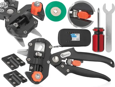Obrázek produktu pro GEKO Nůžky roubovací 210mm, sada příslušenství G71999