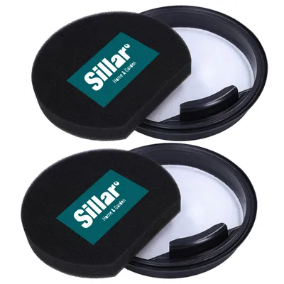 Produktbild von Sillar Filterset 2x Staubsaugerfilter kompatibel mit Bosch BGC05A220A/02, BGC05A220A/03, BGC05AAA1/02 Staubsauger