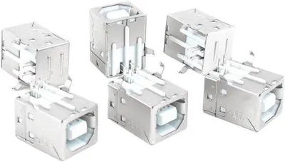 Obrázek produktu pro USB 2.0 konektor typu B – sada 6 kusů