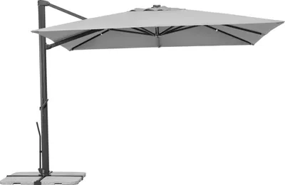 Produktbild von Schneider Ampelschirm Rhodos Smart silbergrau 300 x 300 cm