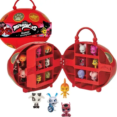 Obrázek produktu pro Sběratelská sada Miraculous Ladybug a Cat Noir + 4 figurky Kwami