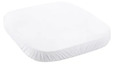Produktbild von Waldin Spannbettlaken für Babybetten – 7-in-1 – 73 x 37 cm – White