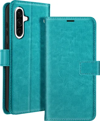 Produktbild von Mayaxess, Brieftaschenhülle für Samsung Galaxy A36 mit Handschlaufe, Türkis