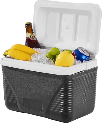Image de SucceBuy Glacière portable avec poignées, isolée, 8,5Qt pour 12 canettes