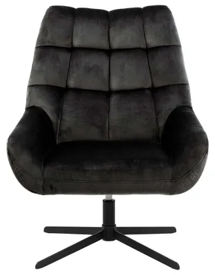 Produktbild von Actona Paris, Sessel, Stoff, Braun, Stahl, Schwarz, Stahl