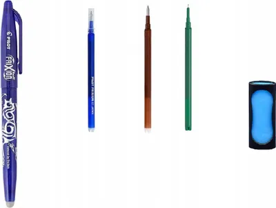 Zdjęcie produktu dla Pilot Pen 96081010 Tintenschreiber Frixion blau, Strichstärke: 0,4 mm – 12er Vorteilset