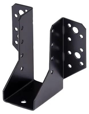 Obrázek produktu pro Alberts 825010 Koncovka trámu – typ A – černá – s plastovým povlakem – 45 x 110 mm, sada 25 ks