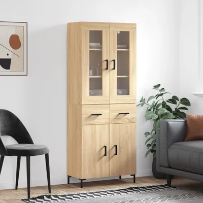 Zdjęcie produktu dla vidaXL Deska wysoka dąb sonoma 69,5x34x180 cm Materiał drewnopochodny