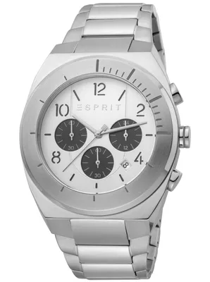 Produktbild von Esprit ES1G157M0055 Strike Chrono Chronograph Herrenuhr Datum silber