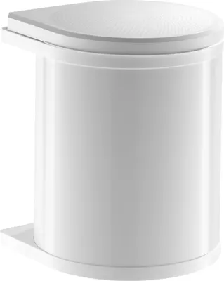Produktbild von Hailo 3515001 - AS Mono - 15L - Weiß Abfallsammler Mülleimer