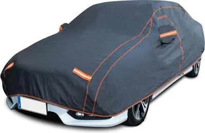 Image de Housse pour voiture - Housse de protection en plastique - Housse de protection pour véhicules - Taille M