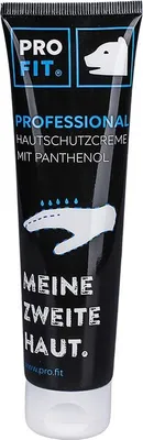Produktbild von PRO FIT Hautschutzcreme mit Panthenol - Intensive Pflege, Unterstützt Regeneration von belasteter Haut - Haut- und Handcreme auf W/O Basis, 100 ml