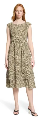 Produktbild von Kleid Lang ohne Arm 7857 Beige/Khaki Größe 44