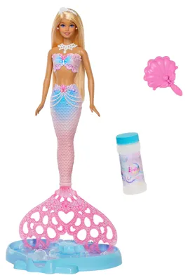 Productafbeelding van Barbie Bubbletastic Zeemeermin met bubbelstaart JLW56