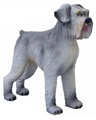 Produktbild von Dandie Dinmont Terrier Hund Skulptur 150x140cm Figuren Statuen Skulpturen A267