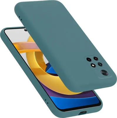 Immagine prodotto di Cadorabo custodia protettiva per Xiaomi POCO M4 PRO 5G caso in verde telefono cellulare Case Cover TPU Etui