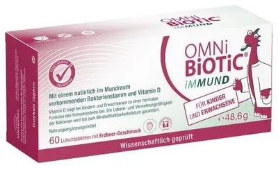 Produktbild von Omni Biotic Immund Lutschtabletten 60 St