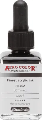 Immagine prodotto di Nero 28ml Schmincke Aero Color 28 702 23 Colore per aerografo