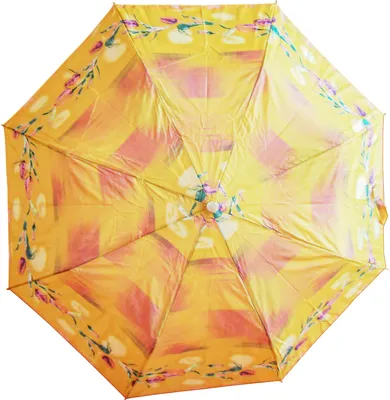 Produktbild von Automatik REGENSCHIRM ø100cm Taschenschirm Schirm Gelb Länge 31-59cm 3521 (Gelb)