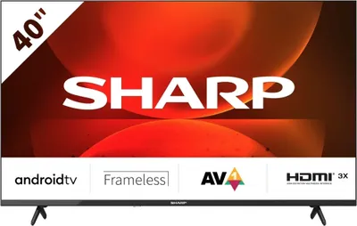 Obrázok produktu pre Sharp 40FH2EA, 101,6 cm (40"), 1920 x 1080 px, LED, Smart TV, Wi-Fi, Čierna