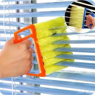 Immagine prodotto di Spazzola multiuso - Spazzola per la polvere - Aspirapolvere per fessure - Detergente per tapparelle, climatizzatori e lamelle - Panno lavabile per la pulizia delle lamelle delle tapparelle - Spazzola per la pulizia del climatizzatore - Polvere - Senza polvere - Rimozione della polvere