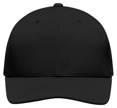 Produktbild von Myrtle Beach - "High Performance" Kappe 6 Segmente LT3094 (S-M) (Schwarz)