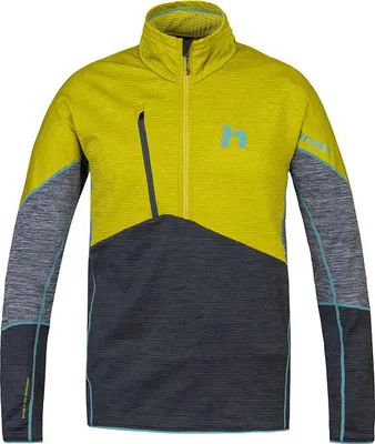 Produktbild von Herren Kapuzenpullover HANNAH NIRO HZ, citronelle/anthrazit mel Größe: M
