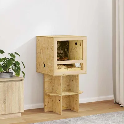Produktbild von vidaXL Terrarium Braun 50 x 50 x 100 cm OSB