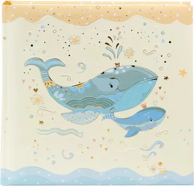 Image de Goldbuch Journal de bébé Blue Whale 24x22 cm 100 pages illustrées