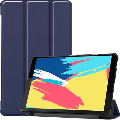 Produktbild von imoshion Trifold Klapphülle Lenovo Tab M8 / M8 FHD - Dunkelblau