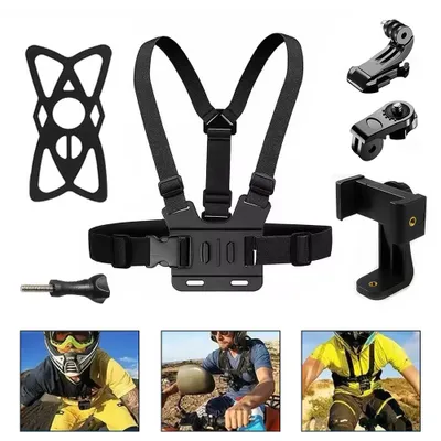 Produktbild von Handy Brusthalterung, Körper Halter, für Outdoor-Radfahren Handy-Live-Übertragung