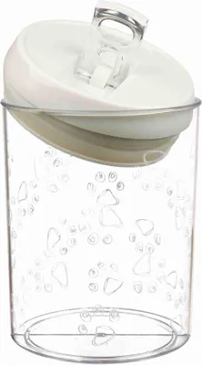Obrázok produktu pre TRIXIE 24664, Pohár na skladovanie krmiva pre domáce zvieratá, Plast, Priehľadná, Obrázok, 17,5 cm