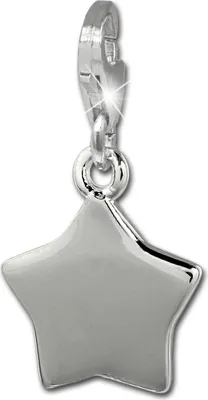Produktbild von SilberDream Charm Schmuck Armband Anhänger Stern 925 Echt Silber FC3147