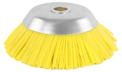 Produktbild von S&R Kegelbürste, Unkrautbürste 200 mm x 25,4 mm, Nylon-Borsten