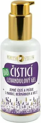 Productafbeelding van Biologisch lavendel reinigingsgel met amandel, kamille en vitamine E, 100 ml