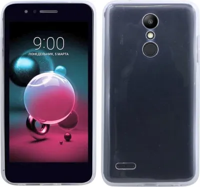 Zdjęcie produktu dla LG K11 Silikonowe etui ochronne na telefon komórkowy, przezroczyste