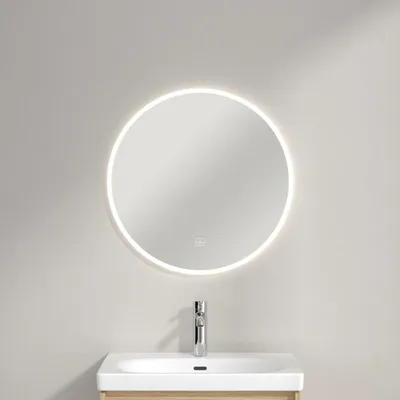 Imagen del producto de Villeroy & Boch, espejo con iluminación integrado "More to See Lite+", 65 cm