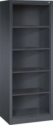 Produktbild von Büroregal mit 4 Einlegeböden Bücherregal Standregal Aktenregal 195x70x50 cm