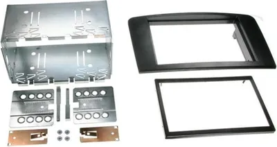 Image de Adaptateur de façade 2-DIN pour M-class (W 164) 2005 > noir