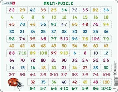 Zdjęcie produktu dla Puzzle mnożenie 81 T.