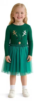 Imagen del producto de Taiduosheng: Ropa de Navidad para bebés y niños pequeños (0-7 años), diseño con motivos de Papá Noel
