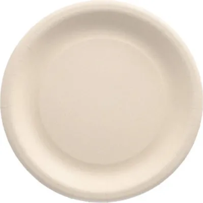 Produktbild von PAPSTAR Teller aus Agrarresten "pure" rund 230 mm natur 20 Stück