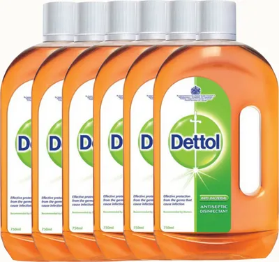 Produktbild von Dettol Allzweckreiniger-Desinfektionsmittel – 6 x 750 ml