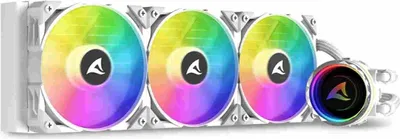 Produktbild von S90 RGB White AIO 360mm (weiß)