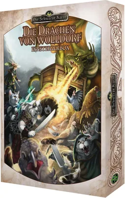 Produktbild von Die Schwarze Katze - Einsteigerbox Die Drachen von Wolldorf