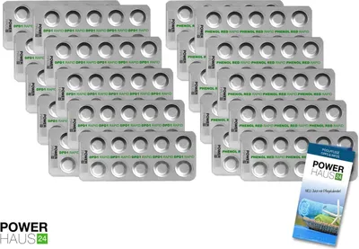 Produktbild von SET - 200 Rapid Testtabletten 100 x pH-Wert Phenol Red und 100 x DPD1 Chlor